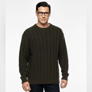 Vintage Oscar De La Renta 90s Thick Chunky Knit Pullover Sweater 3D Print Large